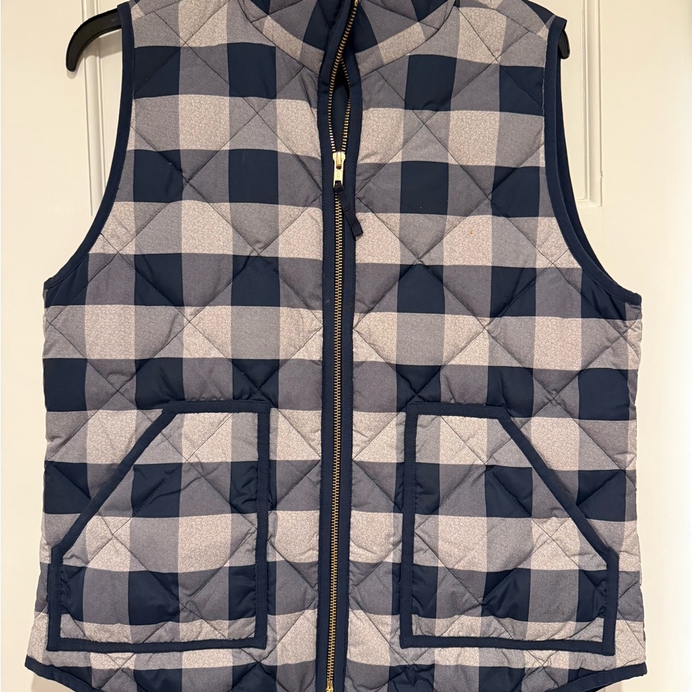 Buffalo Check Quilted Vest